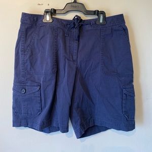 L.L bean mens 12 blue cargo cotton pants…